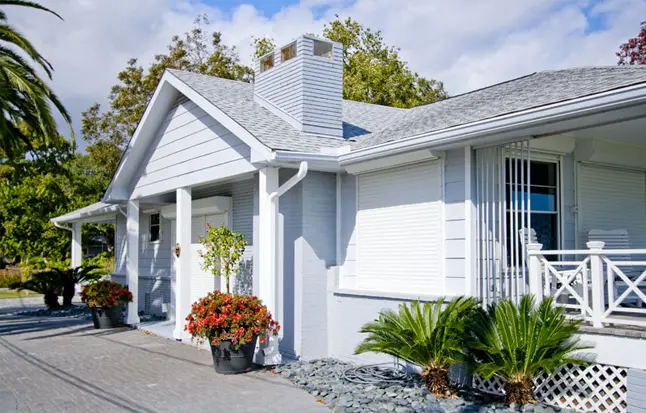 Enviroblind Shutters on a Vacation Home
