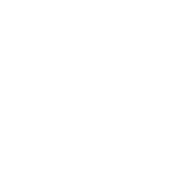 White keyhole on black background
