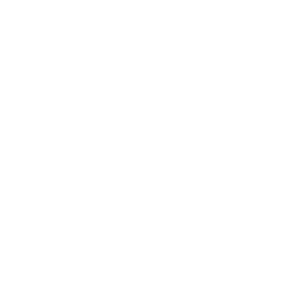 Storage building symbol on black background
