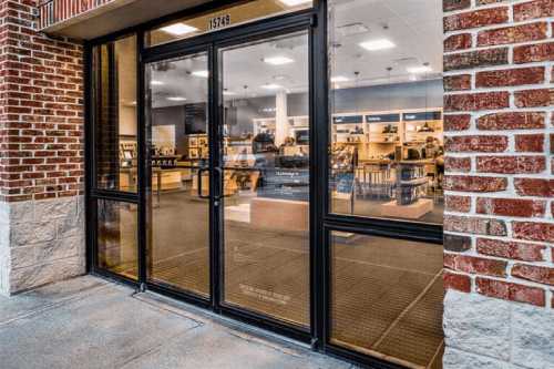Storefront with visible interior displays